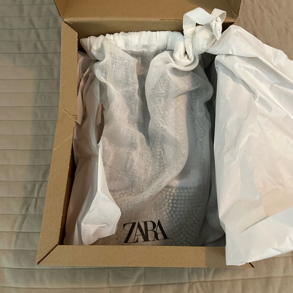 Zara Black Shoes with Crystal Accents - Picture 8 of 8